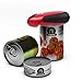 Electric Can Opener, Batteries Operated Smooth Soft Edge with One-Touch Start Automatic Can Opener for Arthritis Individuals, Seniors, Chef's Best Choice（2*AA Batteries not included）