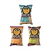 Siete Grain Free Tortilla Chips, 3 Bag (5 Ounce Each) Sampler of Nacho, Lime, Sea Salt