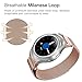 Fintie for Gear S2 Watch Band [Large], Fintie [Magnet Lock] Milanese Loop Adjustable Stainless Steel Replacement Strap Bands for Samsung Gear S2 SM-R720 / SM-R730 Smart Watch - Rose Gold