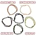 ArtCreativity Adjustable Camouflage Friendship Bracelets (Pack of 72) Fabric Material | Assorted Cool Colors | Fun Party Favor / Carnival Prize | Amazing Gift for Kids, Adults & Pets