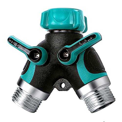 YEAHBEER 2 Way Hose Connector, with 3/4 Connector -