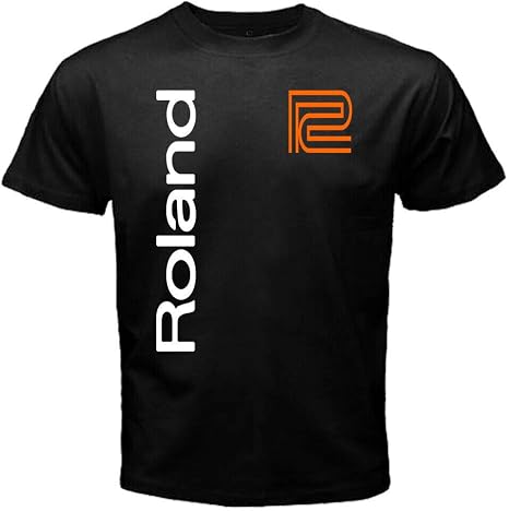 Roland T-Shirt Graphic Printed Top Tee for Men: Amazon.de: Bekleidung