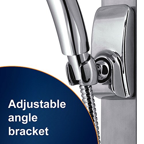 Waterpik Adjustable Height Slide Bar Shower Head, Chrome, VSS