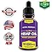 Hemp Oil Drops, 10000mg, Full Spectrum, 100% Organic, Natural CO2 Extracted, Pain, Stress, Anxiety Relief, Aids Sleep, Vegan