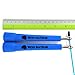 WOD Nation Workout Equipment Adjustable Speed Jump Rope - Blue, Classic Speed Rope - Home Gym & Cardio Equipment - Adjustable Length for Boxing, MMA & Fitness - For Men, Women & Kids