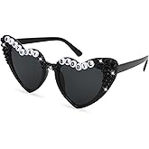 BAHABY Heart Sunglasses BIRRHDAY BADDIE Glasses for Women Girls Sunglasses for Birthday Party Favors