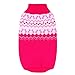 Pet Sweater,Haoricu 2016 Winter Autumn Warm Clothing Pet Dog Sweater Dog Costume Small Dog Cat Pet Clothing Puppy Apparel Coat for Dogs (XS, Hot pink)