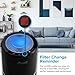 LEVOIT Air Purifier for Home Smokers Allergies and Pets Hair, True HEPA Filter, Quiet in Bedroom, Filtration System Cleaner Eliminators, Odor Smoke Dust Mold, Night Light, Black, 2-Yr Warranty,LV-H132
