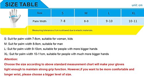Soulfeel Diving Gloves Neoprene,3mm SCR Durable and Flexible Thermal Materials for Snorkeling Swimming Surfing Sailing Kayaking Diving(Black-M)