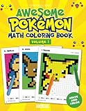 Awesome Pokemon Math Coloring Book