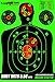 Radioactive Silhouette Reactive Shooting Targets, 12 x 18 Inch (50-Pack)