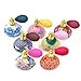 Lychee Vintage Gasbag Spray Perfume Bottle Atomizer Essential Oil Refillable Random Floral