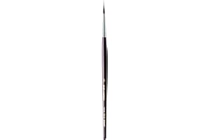 DA VINCI BRUSHES da Vinci Watercolor Series 5519 Maestro Paint Brush, Long Needle-Sharp Liner Kolinsky Red Sable with Kazan Squirrel Body, Size 5 (5519-5)