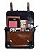 ECOSUSI Vintage Crossbody Messenger Bag Satchel Purse Handbag Briefcase for Women, Blue