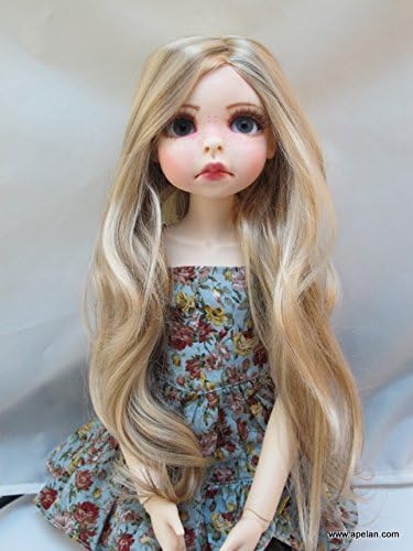 Pretty Girl, 8-9 Light Peach Blonde and Ginger Brown - Wig Only