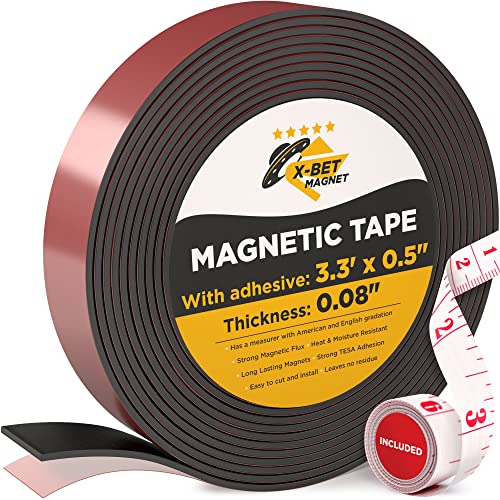 Tape Strip with Adhesive Backing 1/2 Inch x 3.3 Feet