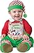 InCharacter Costumes Baby's Santa's Lil' Helper, Red, Medium