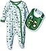 John Deere Baby Boys' Farm Raised Coverall Set with Bib