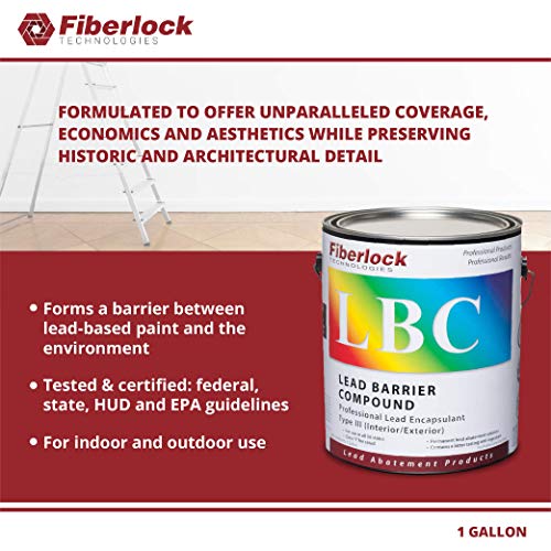 FIBERLOCK LBC III Industrial Lead Encapsulant, Lead Encapsulating Paint