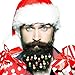 Gejoy 36 Pieces Christmas Beard Bells Colorful Beard Decorations Facial Ornaments Hair Baubles, 4 Colors