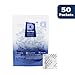 Dry & Dry Silica Gel Packets Desiccants - Rechargeable Silica Gel Packs, Desiccants Packets - White - 50 Packets (1 Gram)