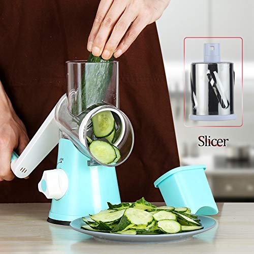 3 Valuetools+Manual+Rotary+Cheese+Grater