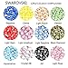 MSBeads Swarovski 144PCS 2058/2088 Crystal Flatbacks Mixed Rhinestones Art Nail 12 Colors (SS20)