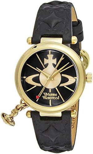 Vivienne Westwood VV006BKGD Ladies’ Wristwatch Orb II Black Dial