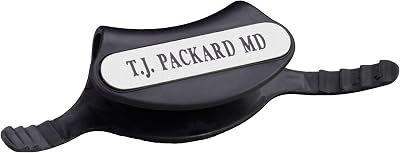 3M Littmann Stethoscope Identification Tag Black 40007 Engravable Plate