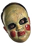 Smeary Baby Doll Face Mask Costume Accessory