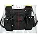 Yaegoo Radio Chest Harness Chest Front Pack Pouch Holster Vest Rig for Two Way Radio Walkie Talkie(Rescue Essentials) (Fluorescent Green)