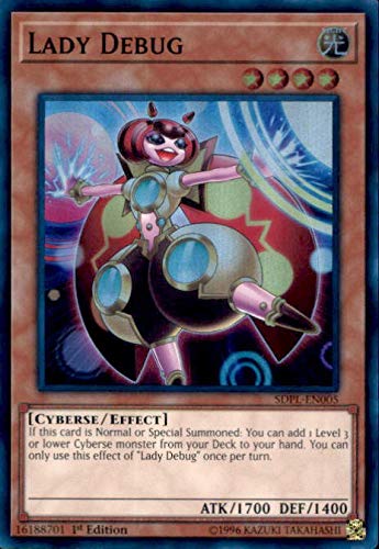 Lady Debug - SDPL-EN005 - Super Rare - 1st Edition