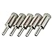 uxcell 5PCS 15mm Diamond Coated Hole Saw Drill Bits for Glass Ceramic Tile Marble Rock Porcelain Bottles Pots Brick