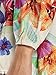 Choies Women's Floral Print Long Sleeves Romper Playsuit M Multi