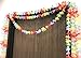 Bright Jumbo Flower Luau Party Lei Garlands (9 feet Each) Total of 27 Feet Luau Flower Garlands