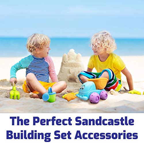 image for USA Toyz Beach Toys for Toddlers - 8pk Sandbox Toys for Kids with Dump