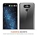 LG G6 Case, Trianium [Clarium Series] - Clear Premium Protective Case Shock Absorption TPU Bumper Cushion + Scratch Resistant Clear MicoDot Cover for LG G6 (TM000105)
