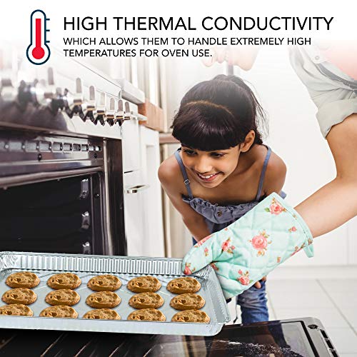 4 Aluminum+Cookie+Sheet+Baking+Disposable