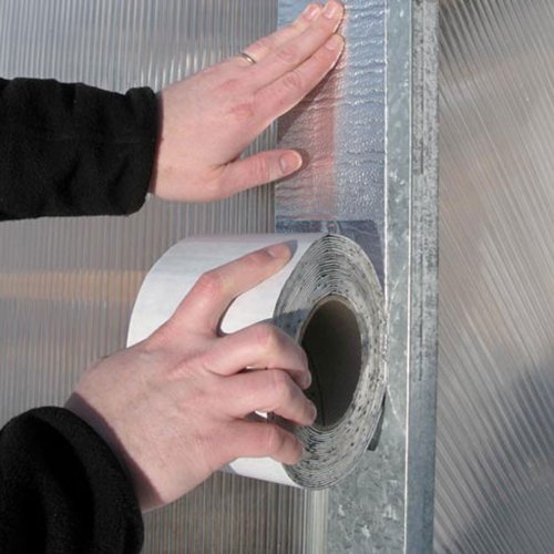 Flexible Flashing & Repair Tape - 4"W x 33'6"L Aluminum Foil