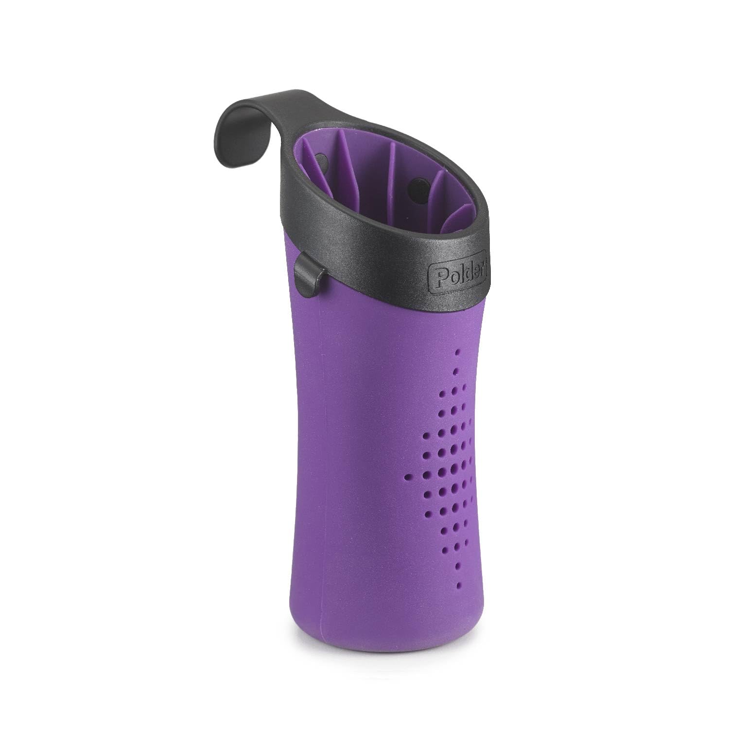 Polder Hot Sleeve Hair Styling Tool Storage Caddy, Purple, 7.6 x 9.5 x 16 cm,BTH-7030-725
