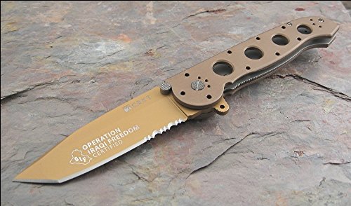 CRKT M16 Desert Big Dog Operation Iraqi Freedom Folding Knife