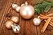 AMS 100-Pack Assorted Xmas Balls Shatterproof Christmas Ornaments Set with Reusable Hand-Help Gift Boxes (Champagne)