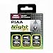 Piaa 10726 9006 (HB4) Night Tech High Performance Halogen Bulb, (Pack of 2)