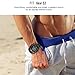 Suunto Core Watch Band, MoKo Premium Soft Genuine Leather Crocodile Pattern Replacement Wriststrap Band for Suunto Core Smart Watch, Fits 5.31