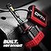 OPT7 Fluxbeam CORE H13 9008 LED Headlight Bulbs with FX-7500 CREE Chip Plug-N-Play Conversion Kit - 6,000LM 6000K Cool White - Built. Not Bought -1 Year Warranty