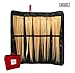 Hair Extension Storage Case with Hang Handle - Portable Holder Keeps Your Clip-In and Tape-In Extensions Smooth and Secured for Easier Styling and Reapplying - Great for Travel! … (24