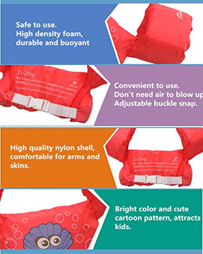 IvyH Kids Swim Vest - Children Floating Vest Swim Jacket Swimming Training Toddlers Swimming Aid