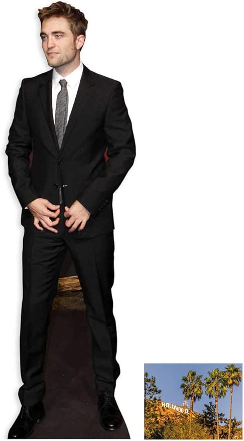 Amazon Com Fan Pack Robert Pattinson Lifesize Cardboard Cutout Standee Standup Includes 8x10 25x20cm Star Photo Fan Pack 265 Home Kitchen