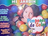 Hardcover Mi Jardin Tomo 1, Pimpones de Color, Technicas de expression artistica Book