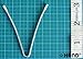 3 Pcs of V Wires for Bra/Corset - 3 Inch Metallic